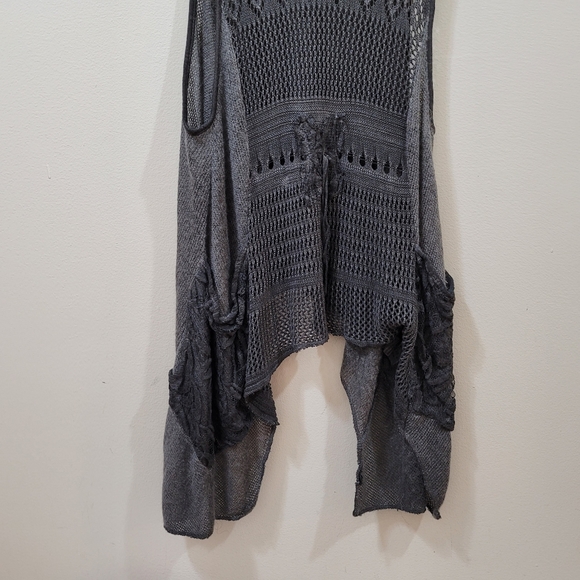 Pullover long vest Made in Italy - Picture 2 of 14